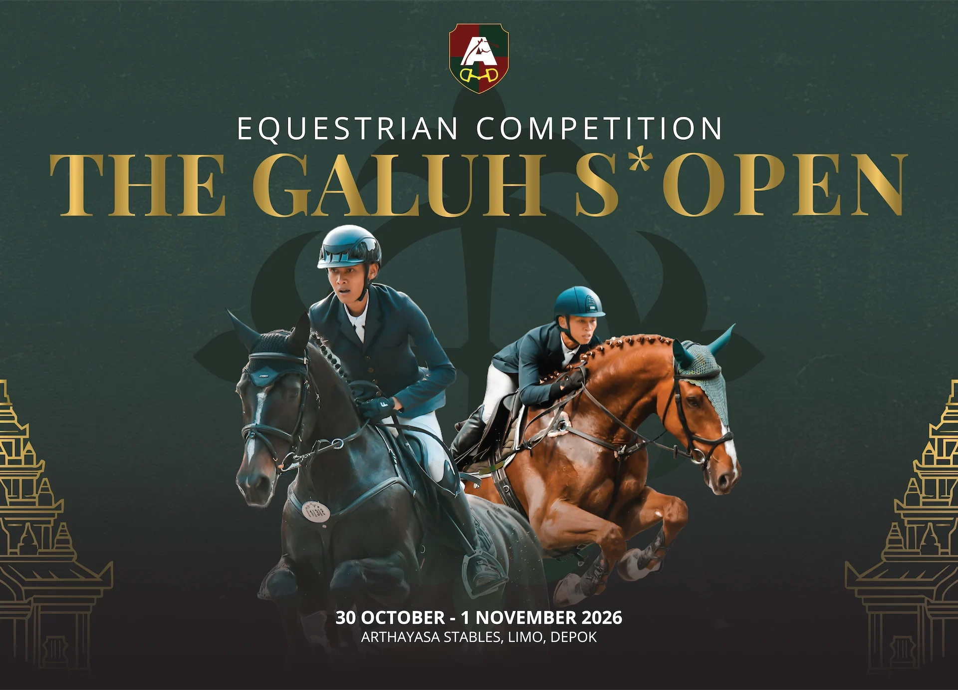 The Galuh S*Open — Equestrian Competition, 30 October - 1 November 2026, Arthayasa Stables, Limo, Depok