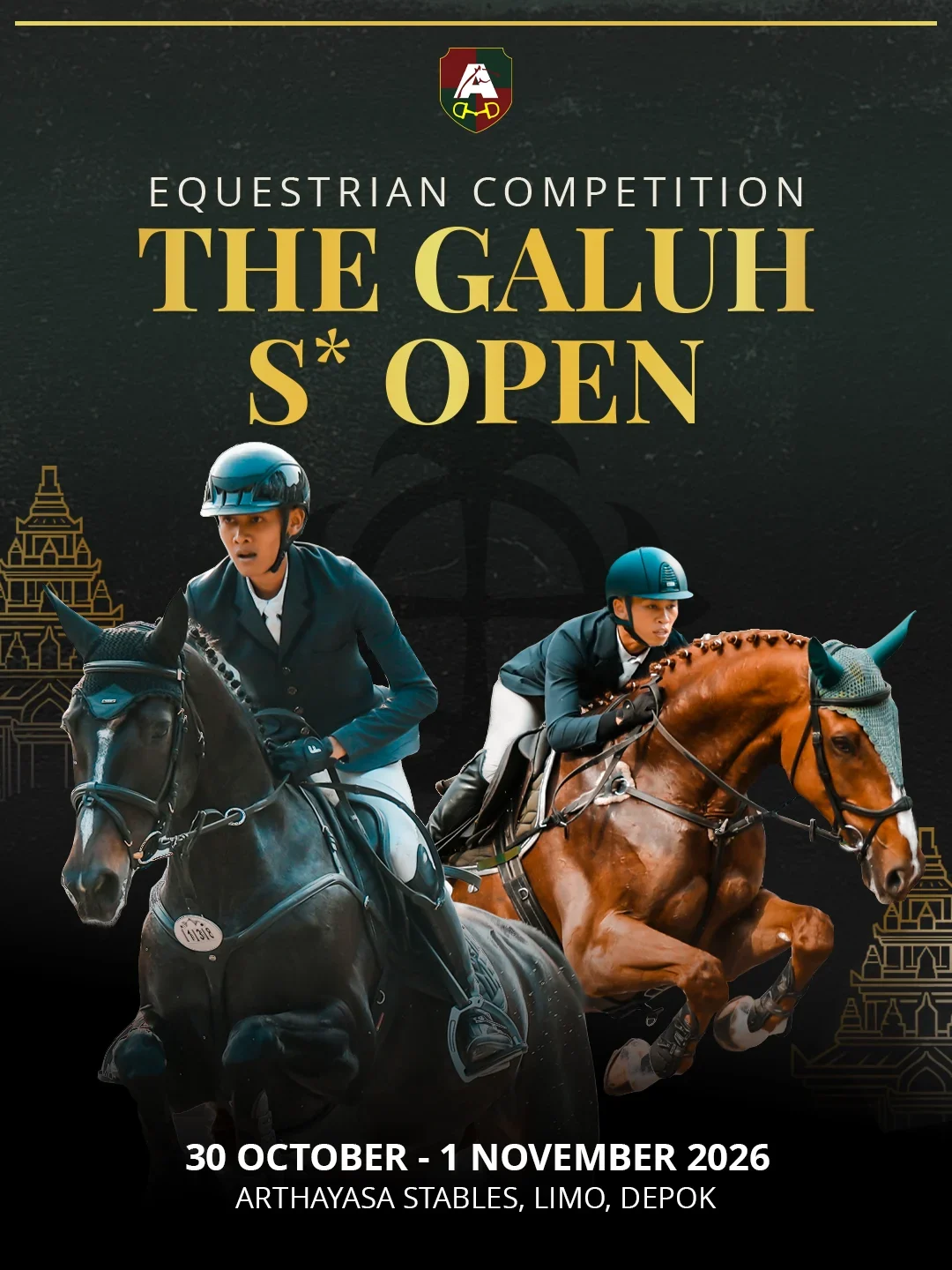 The Galuh S*Open — Equestrian Competition, 30 October - 1 November 2026, Arthayasa Stables, Limo, Depok